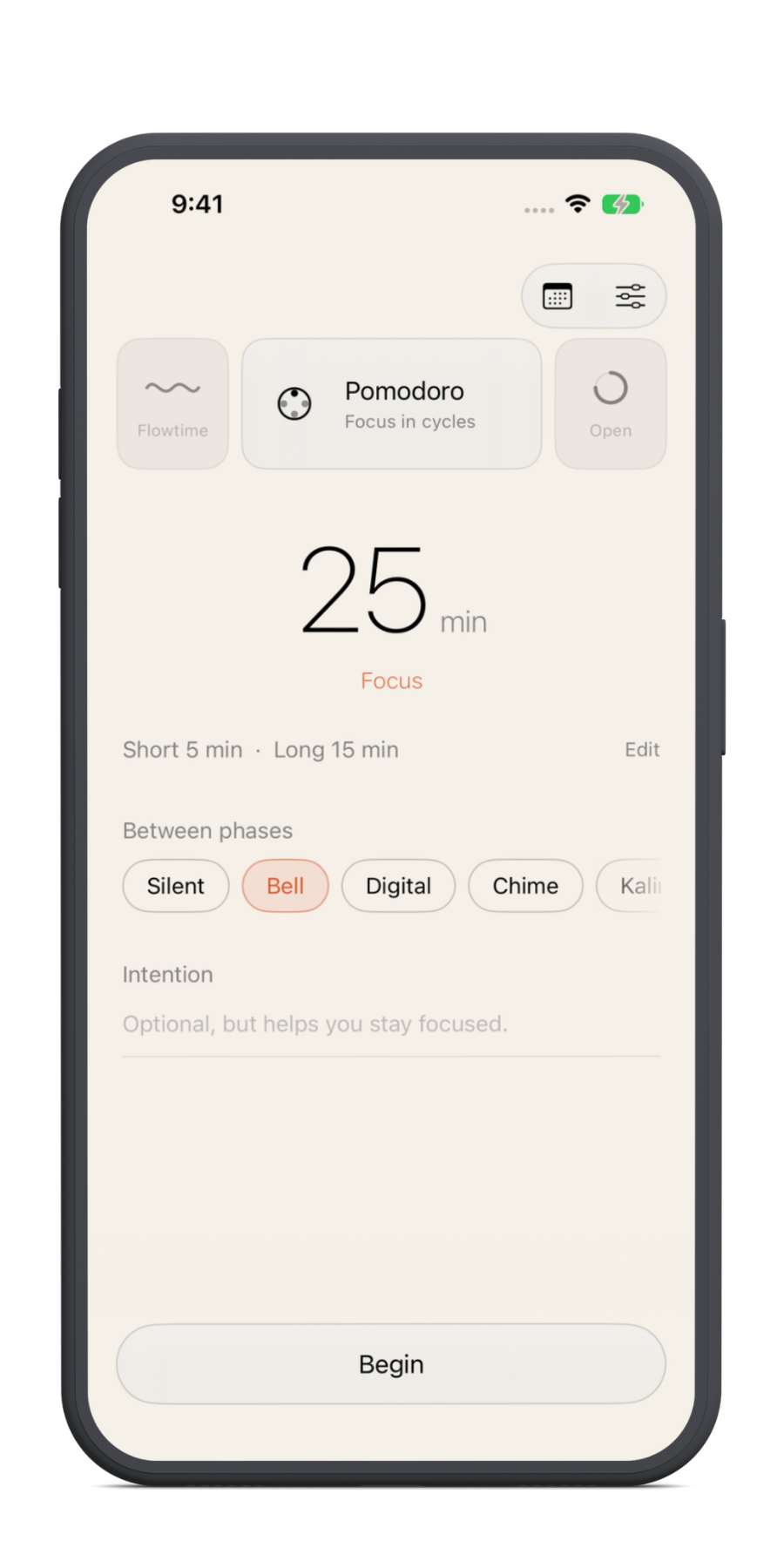 Modus Pomodoro timer